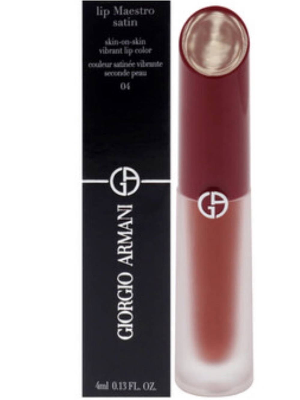 Giorgio Armani Lip Maestro Satin in the shade 04 Live Concert